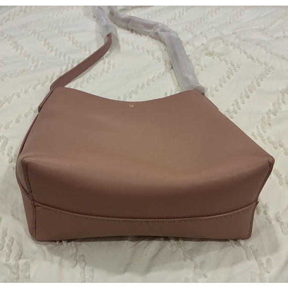 SAMARA Pink Crossbody Bag vegan leather One Size - Picture 5 of 10